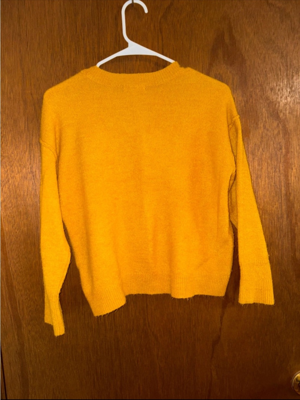 GB girls Mustard Yellow Crewneck Sweater